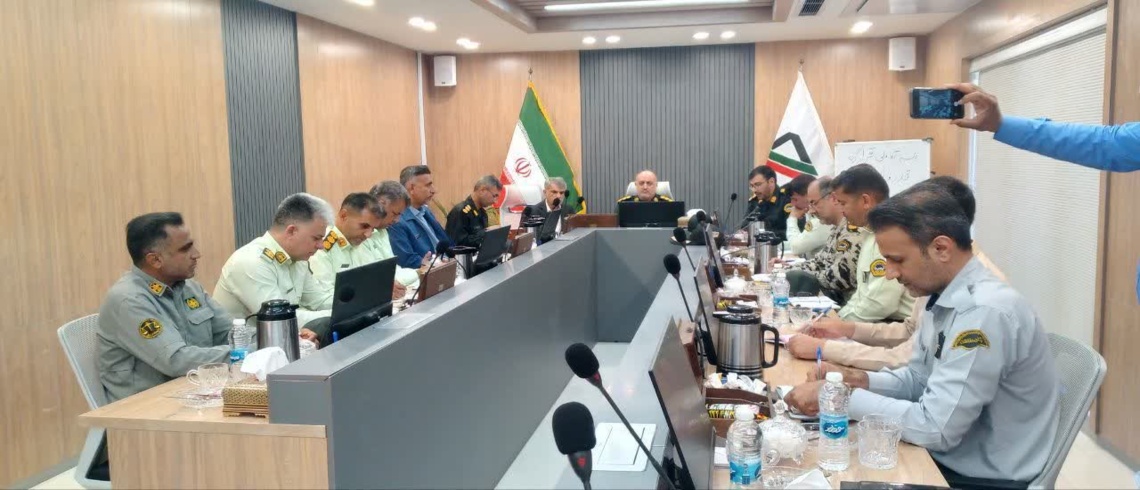 نشست فرماندهان یگان حفاظت استان هرمزگان با محوریت بررسی چالش‌های منابع طبیعی