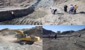 شروع به کار عملیات آبخیزداری مکانیکی حوزه رهبران از اعتبارات صندوق توسعه ملی شهرستان رودان‎