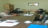 نشست همکاری اداره ثبت اسناد و املاک  با منابع طبیعی و آبخیزداری شهرستان بندرلنگه