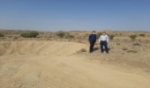 بازدید حاتمی معاون فنی از پروژه های مراتع در شهرستان حاجی آباد
