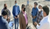 فرماندار شهرستان بندرلنگه از سازه  آبخیزداری حوزه انجیره بازدید کرد