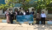 غرس نهال در دانشگاه آزاد اسلامی بندرعباس با حضور مدیرکل منابع طبیعی  