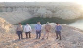 بازدید از سازه خاکی خیرساز  حوزه دوآب شهرستان بندرلنگه 