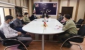 دیدار با فرماندار شهرستان حاجی بمناسبت هفته منابع طبیعی شهرستان حاجی آباد