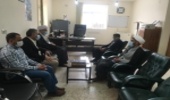 جلسه هم اندیشی باحضور مدیرکل اداره اوقاف استان در شهرستان حاجی آباد