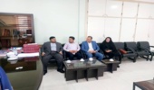ديدار سرپرست اداره منابع طبيعي و آبخيزداري بندرلنگه با دادستان این شهرستان 