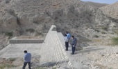 بازدید مهندس پوربلیغی از سازه های آبخیز شهرستان پارسیان