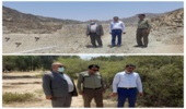 بازدید مدیرکل منابع طبیعی و آبخیزداری هرمزگان از سازه های آبخیزداری رودان‎‎