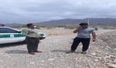 گشت  زنی  در اراضی سمسیلو و سرزه خاروک توسط ماموران یگان حفاظت شهرستان بندرعباس             