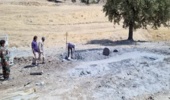 بررسی پروژه احداث هلالی آبگیر صندوق توسعه ملی مرتع ارمک -کندران شهرستان بندرلنگه