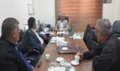 نشست رئیس اداره منابع طبیعی و آبخیزداری قشم با دهیار و شورای گیاهدان‎‎