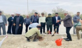 برگزاری مراسم روز درختکاری در پارک ۲۲ بهمن شهر خمیر