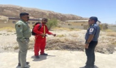 دوره آموزشی و مانور اطفاء حریق در شهرستان بندرخمیر با هدف آمادگی در برابر حوادث