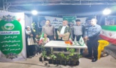 برپایی میز خدمت اداره کل منابع طبیعی وتوزیع نهال در تجمعات شبانه مردم بندرعباس/ توزیع نهال رایگان