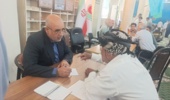 حضور مدیر کل اداره منابع طبیعی و آبخیزداری استان هرمزگان در نماز جمعه میناب