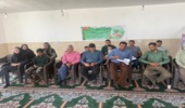 دوره آموزشی «آبخیزیار مکانیک سازه‌های سبک» در مرتع گیشاب شهرستان حاجی آباد