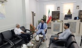 همکاری مشترک دادگستری و منابع طبیعی بندرخمیر برای حراست از انفال و اراضی ملی