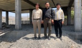 بازدید معاون آبخیزداری اداره کل منابع طبیعی هرمزگان از پروژه ساختمان اداری منابع طبیعی شهرستان رودان