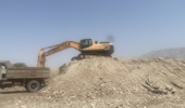 پیشگیری از برداشت غیرمجاز خاک خارج از محدوده واگذاری معدن در بندرخمیر