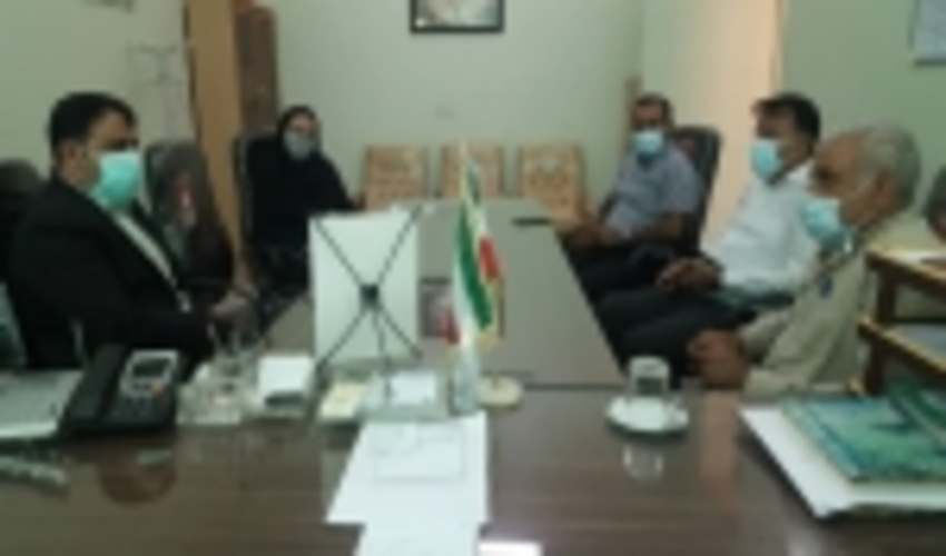 نشست هم اندیشی اداره منابع طبیعی و آبخیزداری بندرلنگه با بخشدارمحترم بخش مهران