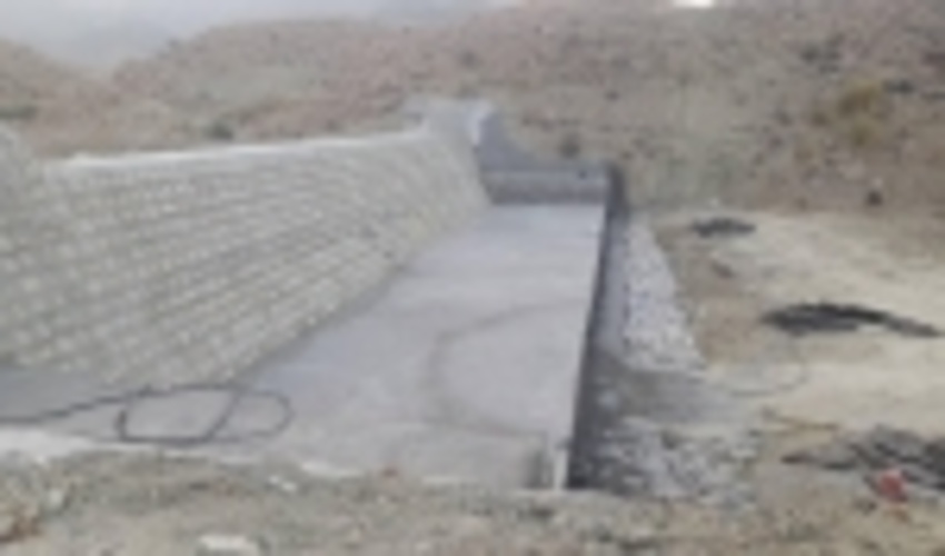 اتمام پروژه عملیات مکانیکی مرزاندرکوهشاه احمدی شهرستان حاجی آباد