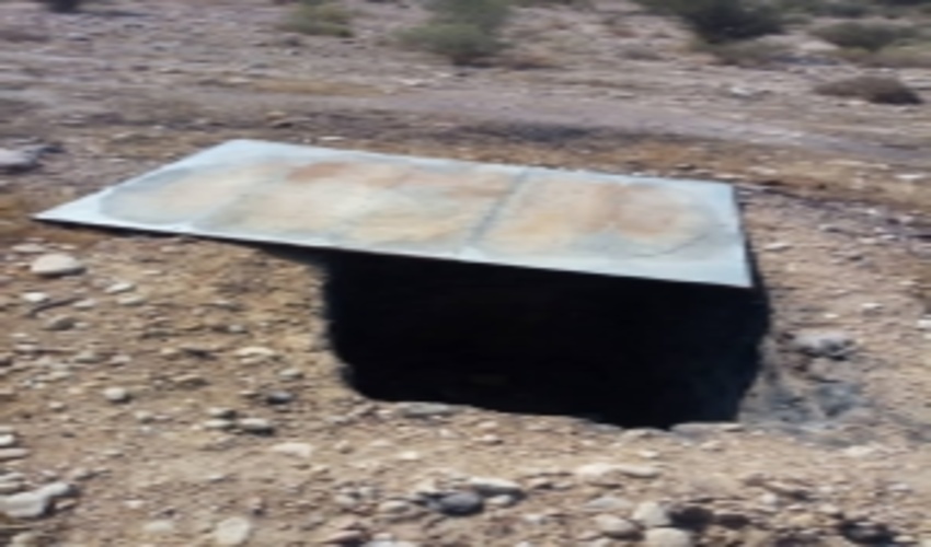 انهدام دو حلقه كوره تولید زغال غیر مجاز در منطقه گریند شهرستان بستک