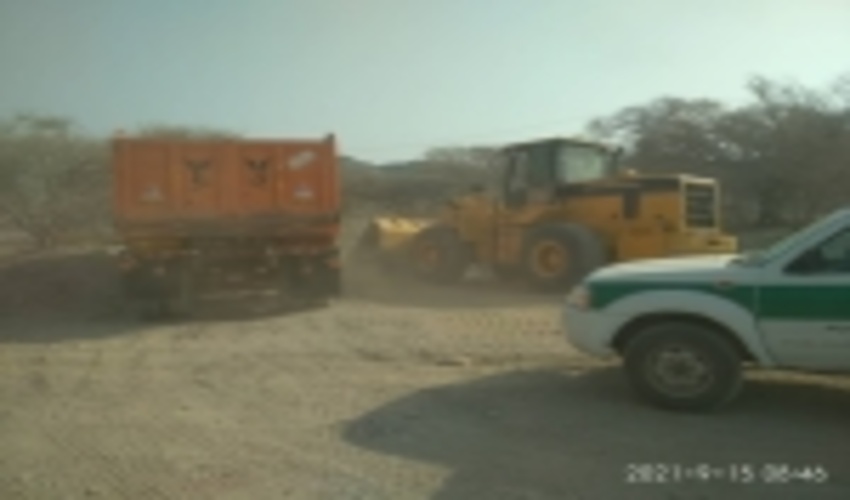 پیشگیری از برداشت مخلوط در منطقه کوهین بخش مرکزی شهرستان بندرلنگه