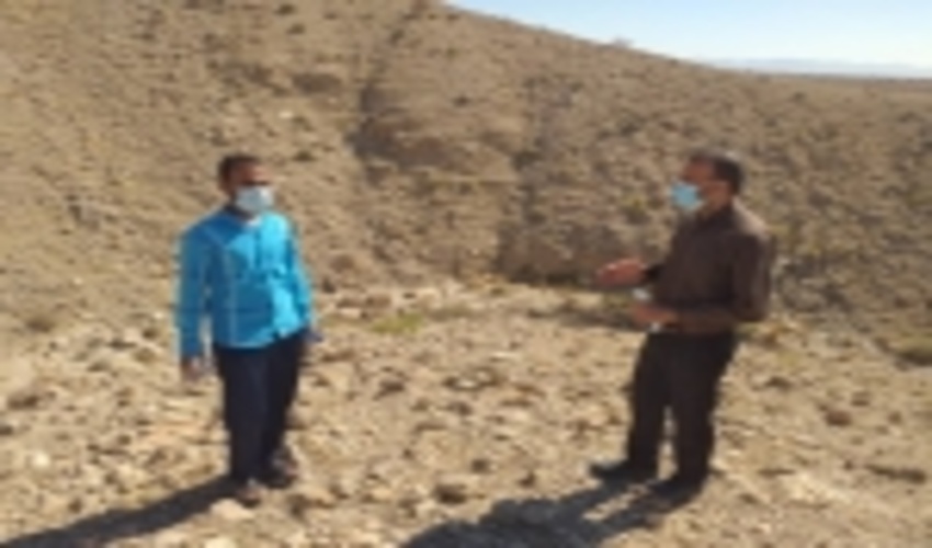 تعیین موقعیت مکانی جهت اجرای پروژه آبخیزداری در حوزه لمزان  شهرستان بندرلنگه