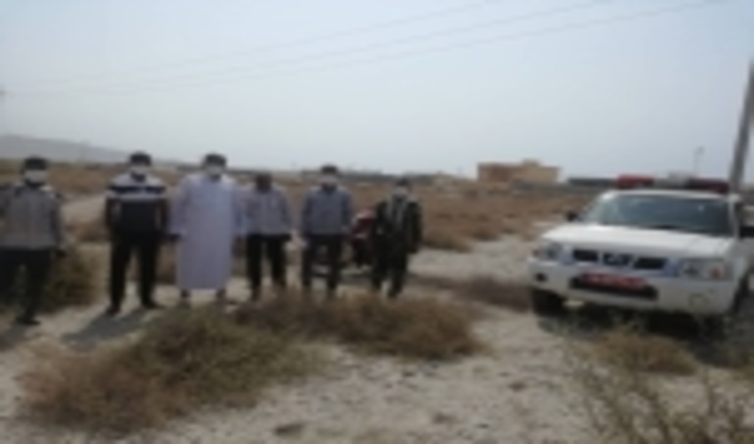 بررسی و بازدید یگان حفاظت از اراضی ملی منطقه چیروئیه شهرستان بندرلنگه 