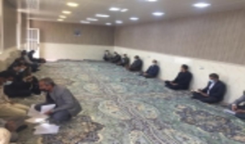 برگزاری جلسه بررسی مسائل و مشکلات امور زمین در بخش قلعه قاضی 