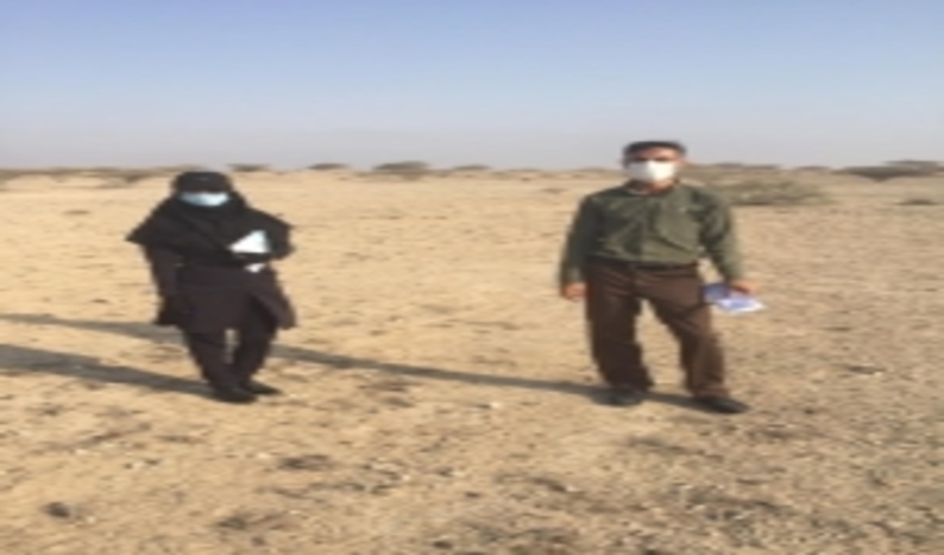 بازدید میدانی کارشناسان از اراضی ملی منطقه شناس جهت تخصیص و استعدادیابی