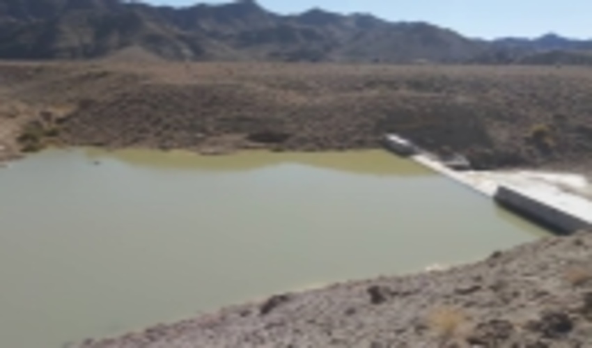 بازدید از لبریز شدن سازه مکانیکی آبخیزداری حوزه پوراحمدی شهرستان حاجی‌آباد