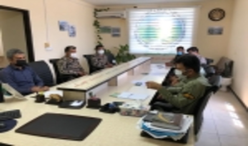 تشکیل جلسه نیروهای یگان حفاظت اداره منابع طبیعی و آبخیزداری شهرستان بستک با یگان حفاظت اراضی راه و شهرسازی این شهرستان 