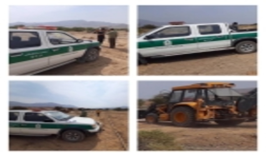 37000 مترمربع از اراضی چاه تر توقف عملیات شد