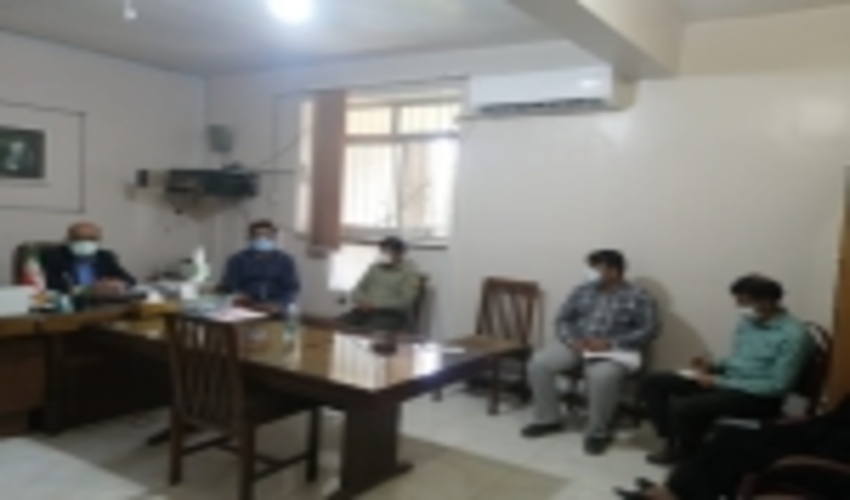 برگزاری جلسه شورای اداری منابع طبیعی و آبخیزداری شهرستان جاسک با حضور مدیرکل و معاون فنی منابع طبیعی و آبخیزداری استان