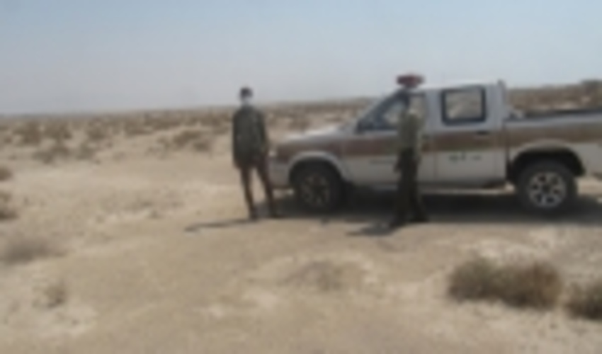 بازدید میدانی کارشناس این اداره از اراضی ملی منطقه بندرمعلم شهرستان بندرلنگه جهت تخصیص و استعدادیابی 