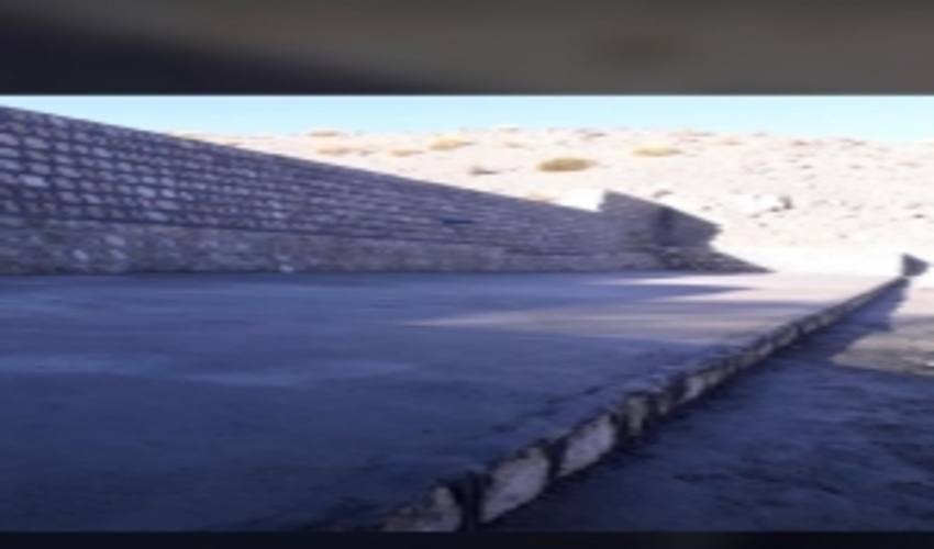 اتمام پروژه آبخیزداری فاقد سد بنه دان شهرستان حاجی آباد