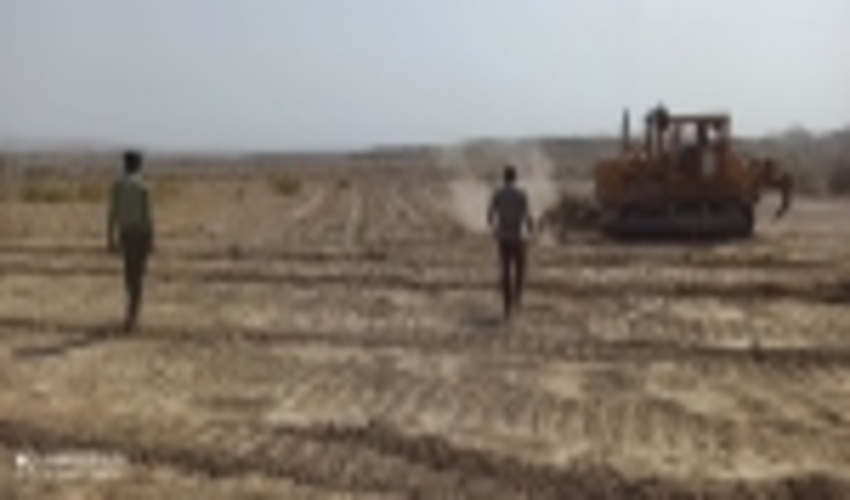 رفع تصرف 37005 متر مربع از اراضی ملی شهرستان میناب