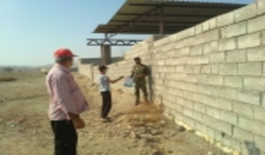 بررسی اراضی واگذار شده منطقه گزیر شهرستان بندرلنگه