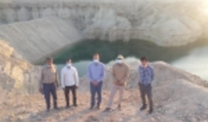 بازدید از سازه خاکی خیرساز  حوزه دوآب شهرستان بندرلنگه 