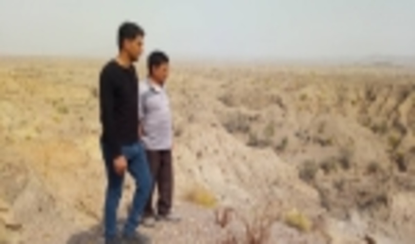 بررسی درخواست آبخیزداری در حوزه کوییک  شهرستان جاسک 