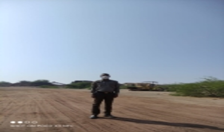 گشت و بررسی پروژه آسفالت اداره راه وشهرسازی  در جزیره هرمز  