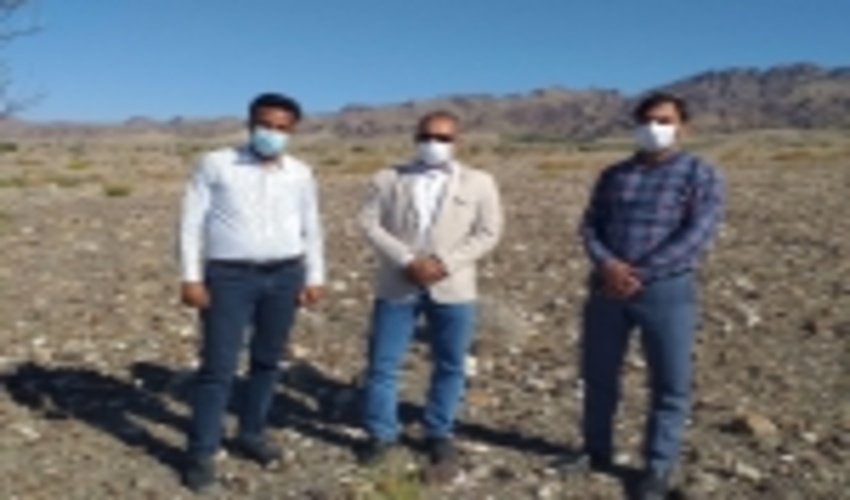 تحویل 250 هکتار اراضی منابع ملی  راونگ میناب جهت اجرای عملیات احداث هلالی آبگیر