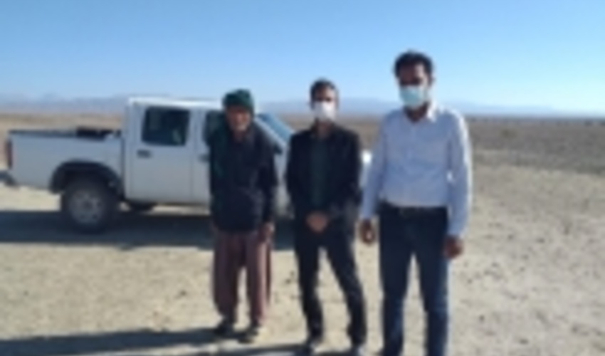 تحویل 250 هکتار اراضی منابع ملی  سمسیلی  میناب جهت اجرای عملیات احداث هلالی آبگیر بذر کاری حفاظت و قرق