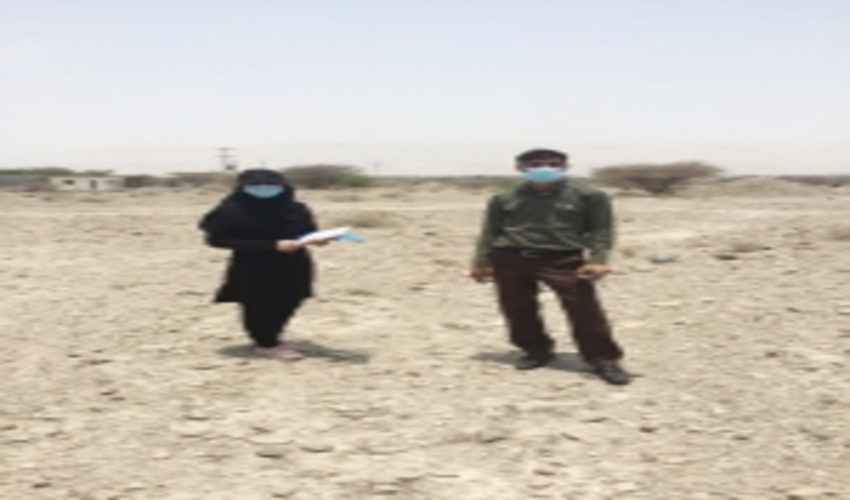 بازدید میدانی کارشناسان اداره منابع طبیعی و  آبخیزداری شهرستان بندرلنگه از اراضی ملی منطقه زیارت جهت تخصیص و استعدادیابی