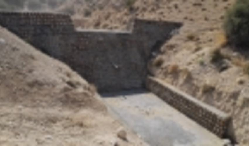 اتمام پروژه عملیات آبخیزداری صندوق توسعه ملی حوزه کناردان ، شهرستان پارسیان‎