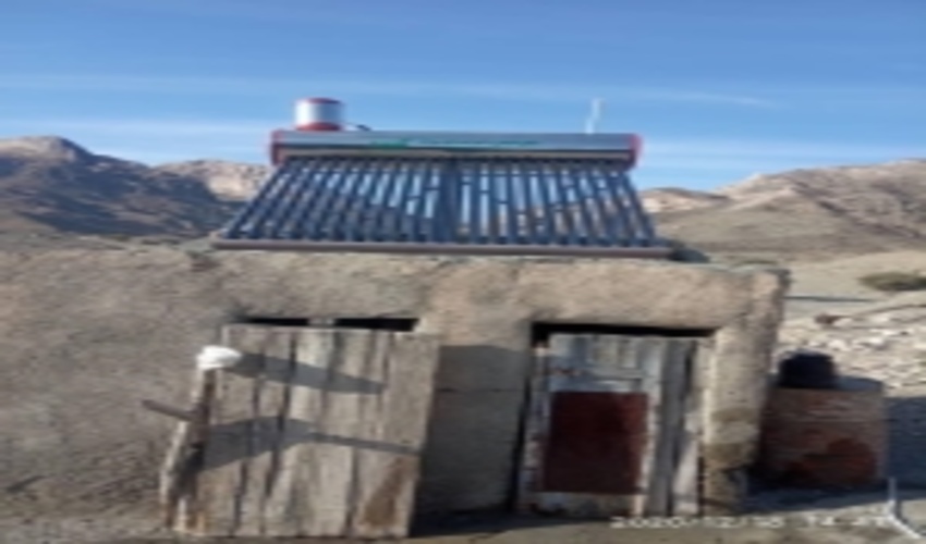 اجرای طرح سوخت جایگزین(نصب آبگرمکن خورشیدی) در حوزه آبخیز تیاب احمدی شهرستان حاجی آباد