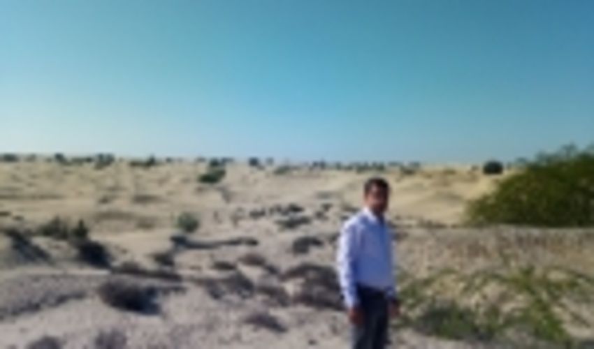 بازدید از محل پیشنهادی پروژه های بیابانزدائی شهرستان جاسک