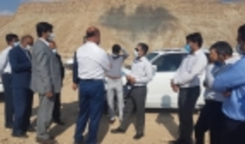 بازدید مدیر کل منابع طبیعی وآبخیزداری هرمزگان از رویدر وبخش مرکزی شهرستان بندرخمیر