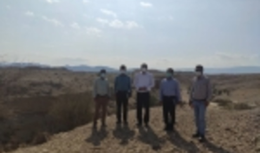 جانمایی پروژه آبخیزداری و آبخوانداری حوزه کهورستان شهرستان بندرخمیر